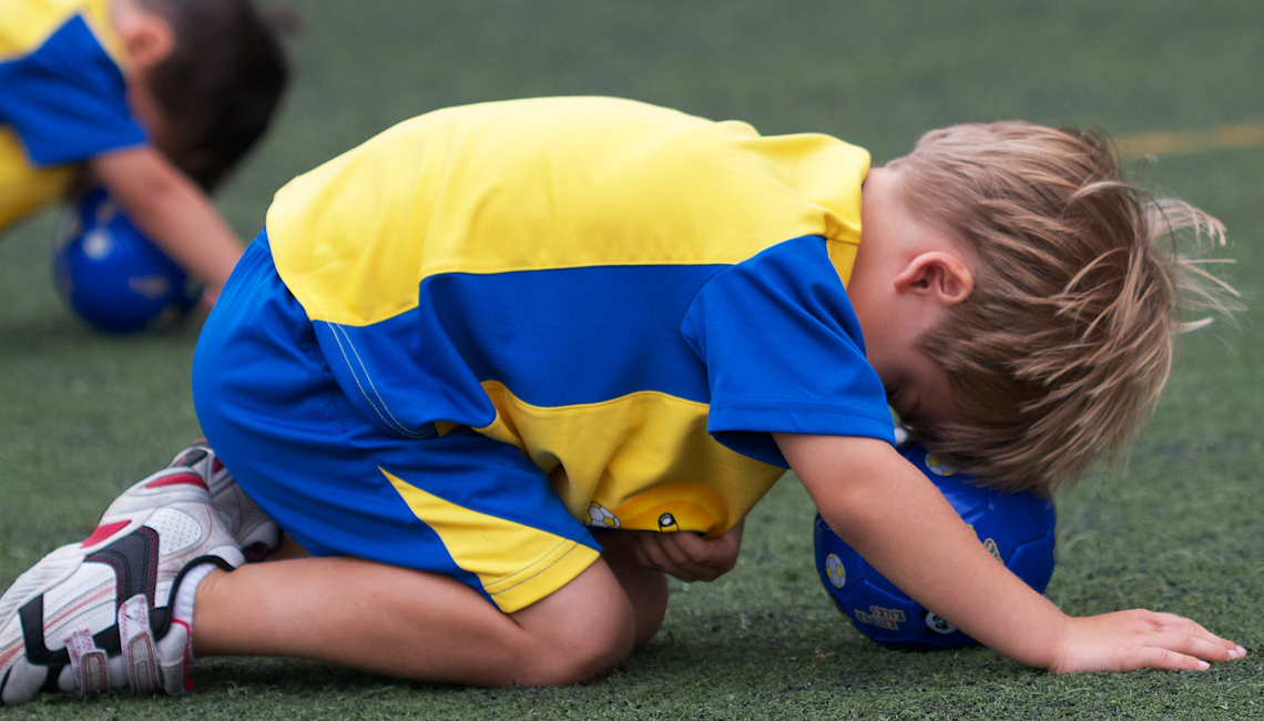 Soccer classes at YWCA, Hong Kong