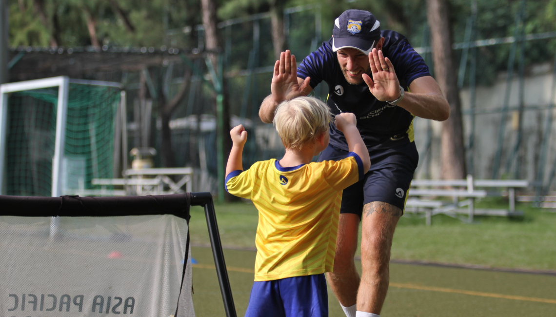 Kinder Kicks Soccer Classes in Hong Kong