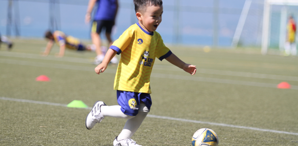 Soccer for toddlers at HKFC Hong Kong