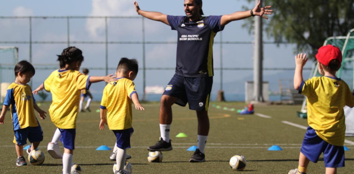 Soccer and basketball classes on Lantau Island